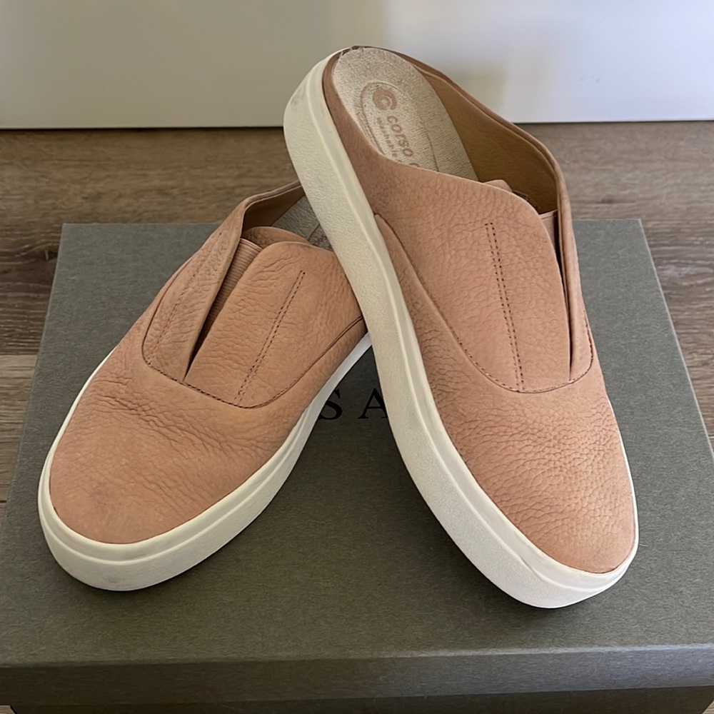 Corso Como / Pebble leather loafer